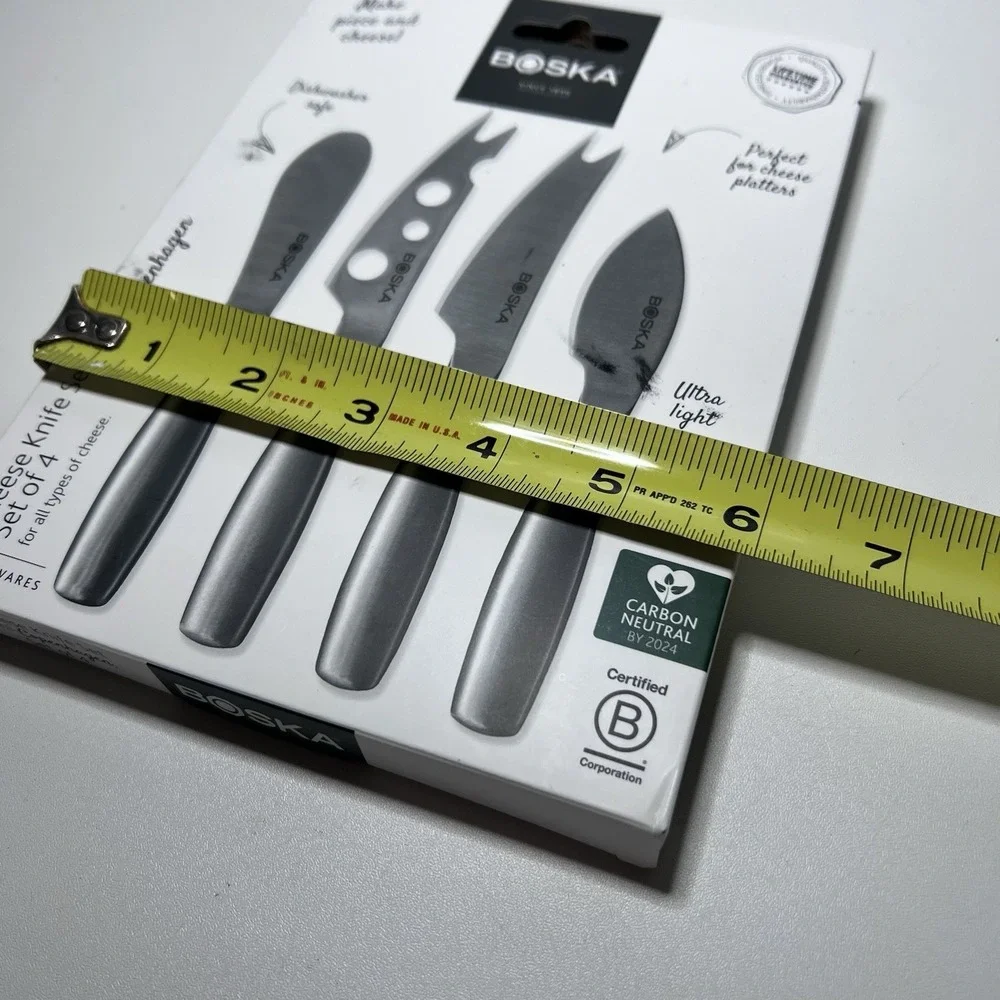 BOSKA Cheese Knife‎ Set Mini Copenhagen 4-piece stainless steel Cutlery